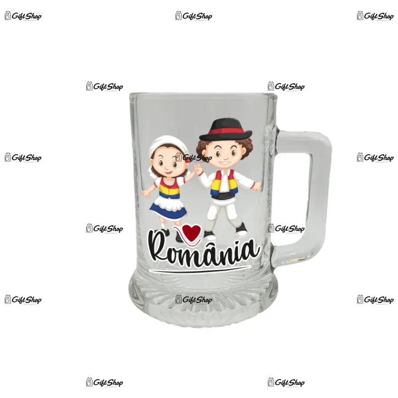Romania copii, halba cu mesaj